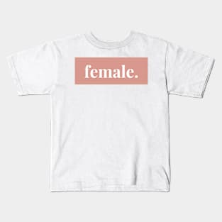 female. 3 Kids T-Shirt